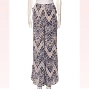 ASTR striped wide leg pants